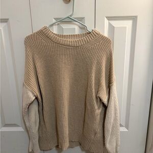 Cream Women's Sweater